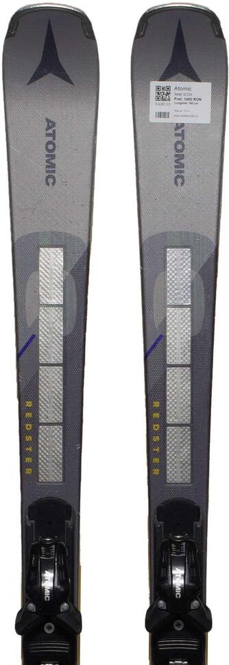 Second Life- Narty ATOMIC Redster Q9 Revoshock 2024, 152 cm- Stan bardzo dobry