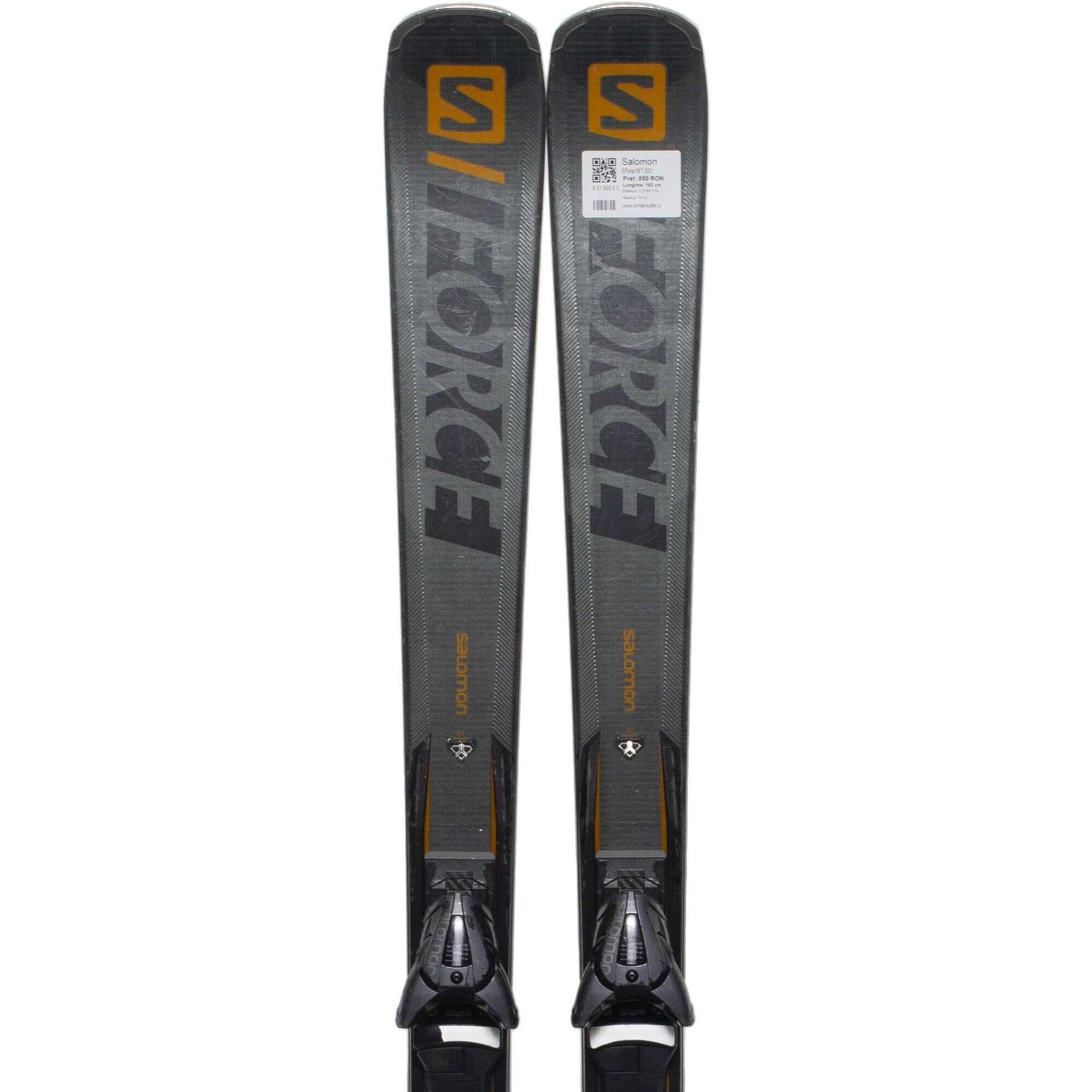 Second Life- Narty SALOMON S/Force 09 Ti 2021, 177 cm, stan dobry
