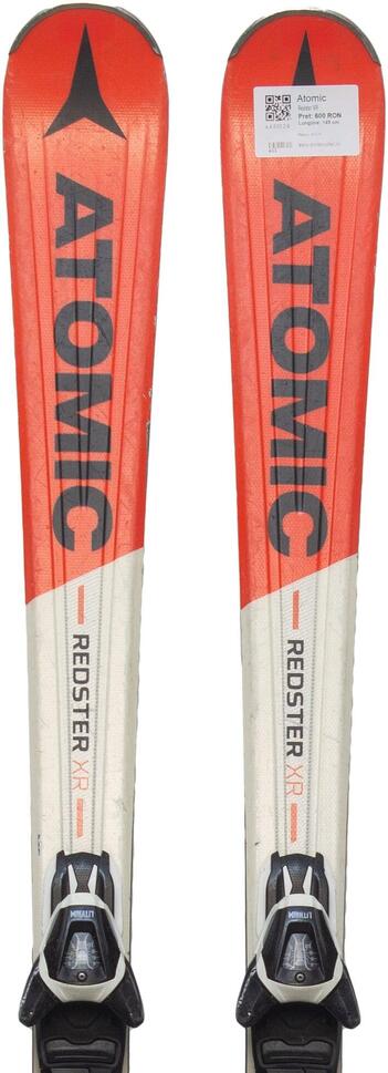 Używane narty - ATOMIC Redster XR, 156 cm, stan dobry