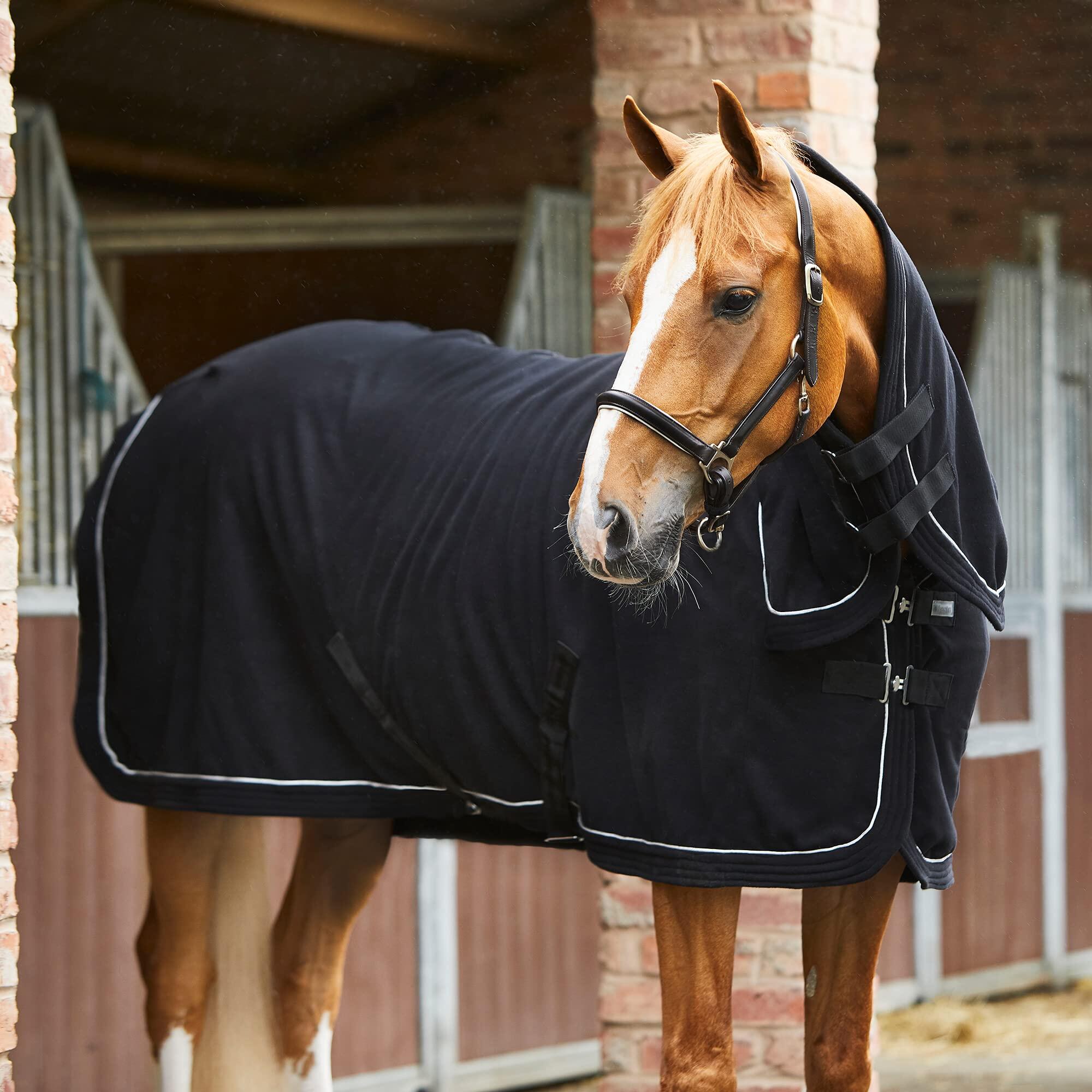 Versatile fleece rug with combo neck 2/6