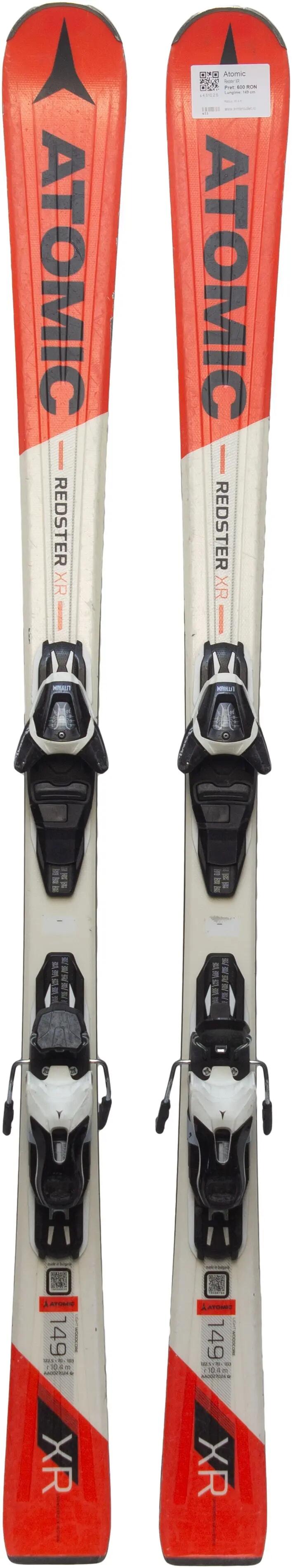 2ND LIFE - ATOMIC Redster XR, 156 cm, Dobrý stav 3/5
