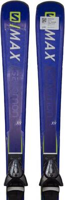 Gebruikte ski's - salomon s max x9 ti, 155 cm, zeer goede staat