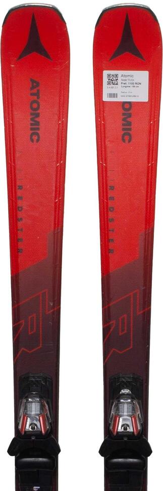 Używane narty - ATOMIC Redster TR 2024, 156 cm, stan bardzo dobry