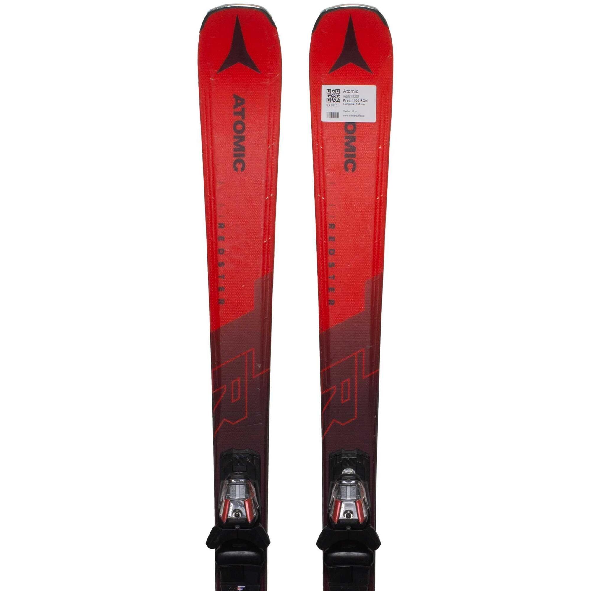 Używane narty - ATOMIC Redster TR 2024, 163 cm, stan bardzo dobry