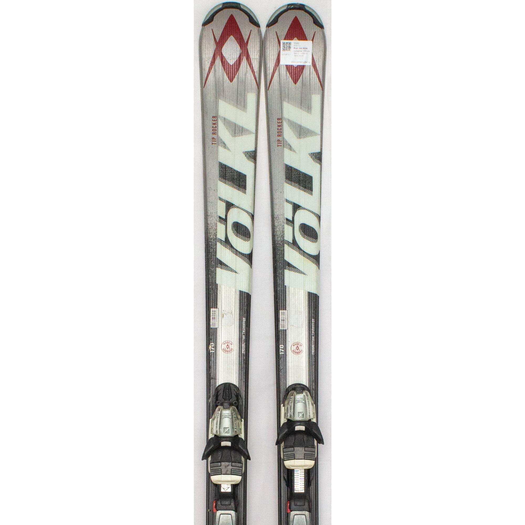 Używane narty - VOLKL RTM 7.4, 170 cm, stan dobry