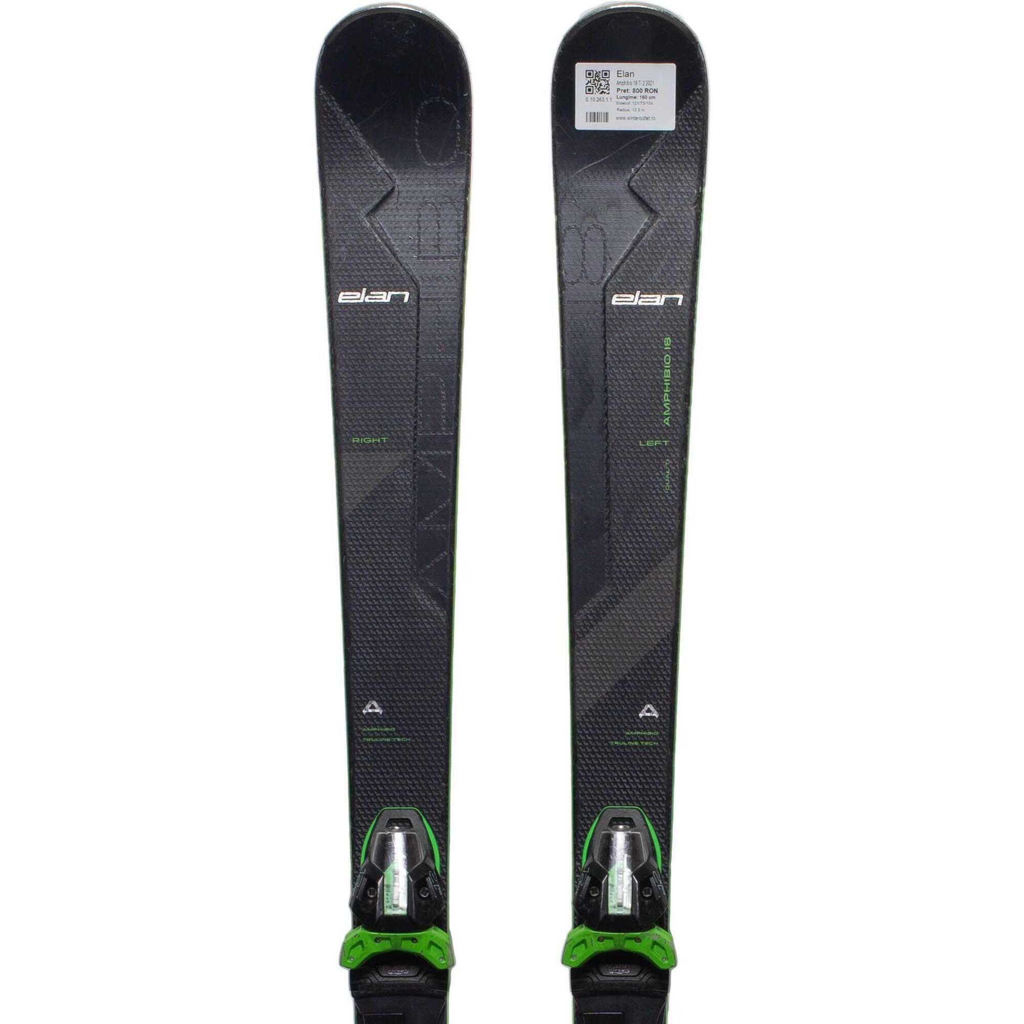 Używane narty - ELAN Amphibio 18 Ti 2 2021, 160 cm, stan dobry