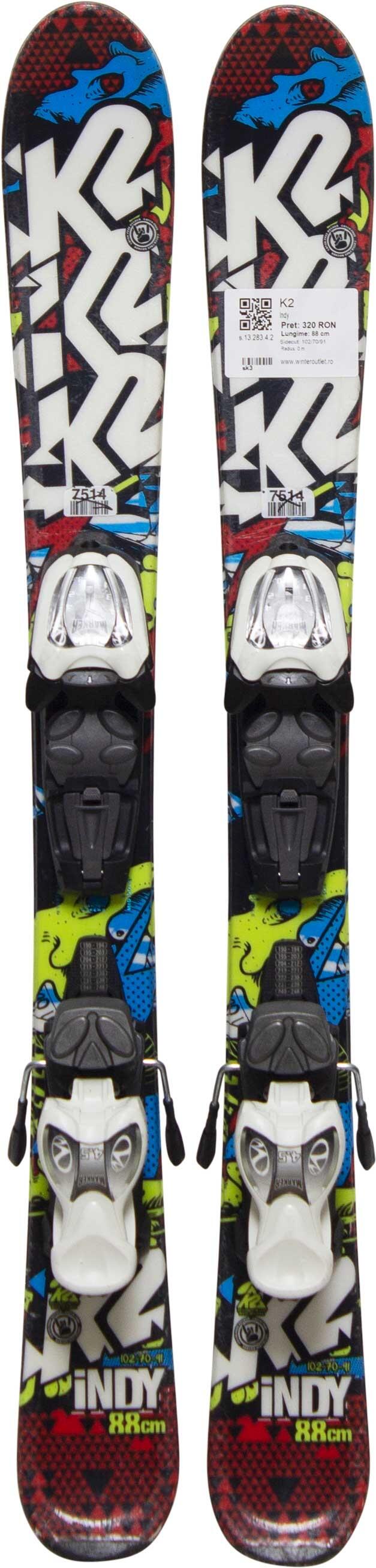 Skis d'occasion - K2 Indy, 76 cm, Très bon état 2/4