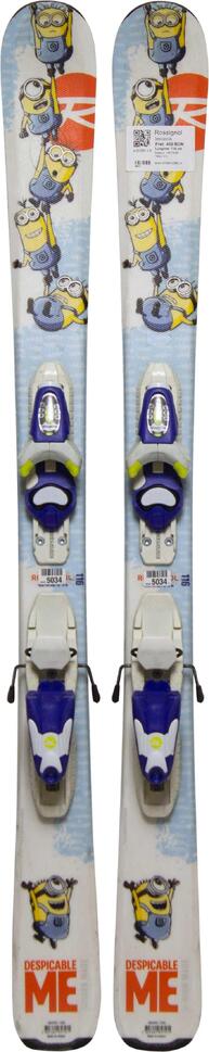 Używane narty - ROSSIGNOL Despicable Me, 116 cm, stan bardzo dobry