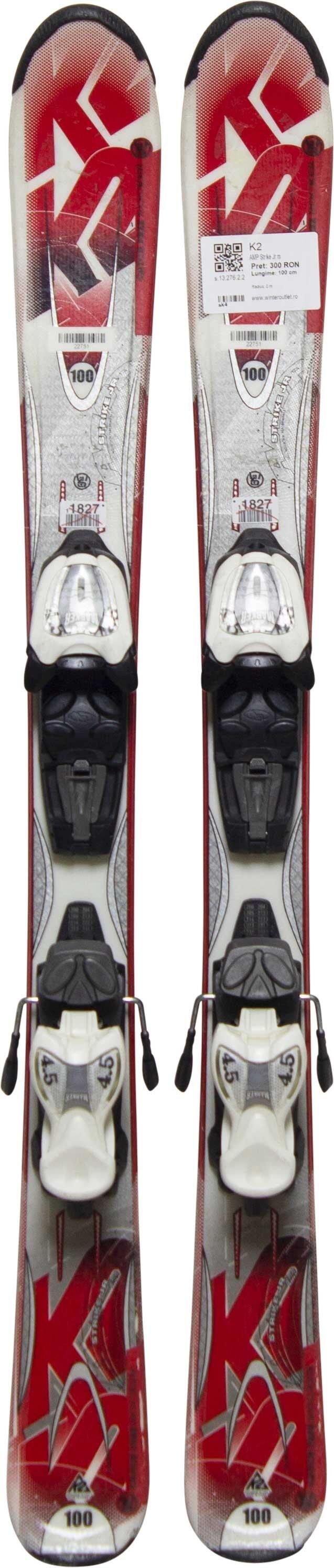 Skis d'occasion - K2 AMP Strike Jr, 76 cm, Très bon état 2/4