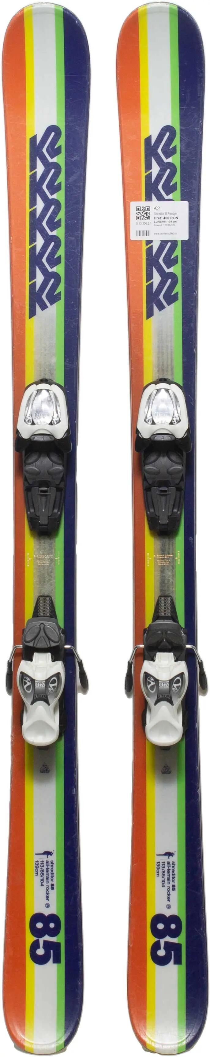 Tweedehands - Kinderski’s K2 Schreditor 85 Freestyle 129cm 2/4