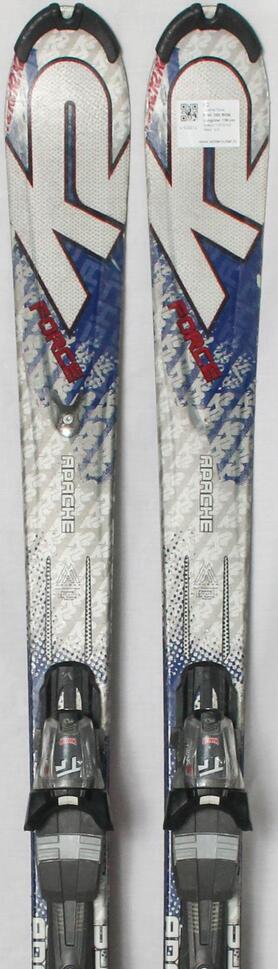 Second Life- Narty K2 Apache Force, 170 cm, stan dobry