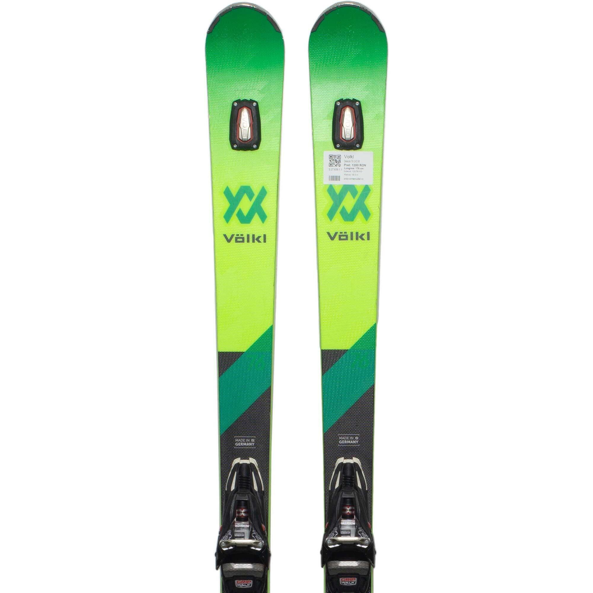 Używane narty - VOLKL Deacon 76 UVO M, 176 cm, stan idealny