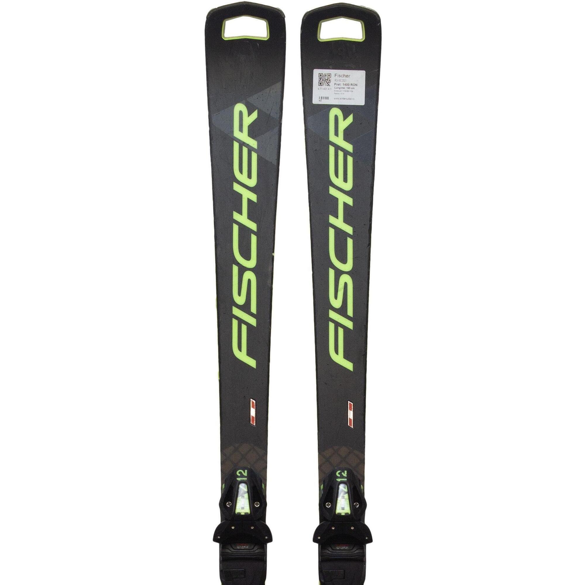 FISCHER 2ND LIFE - FISCHER RC4 SC 2021, 155 cm, velmi dobrý stav