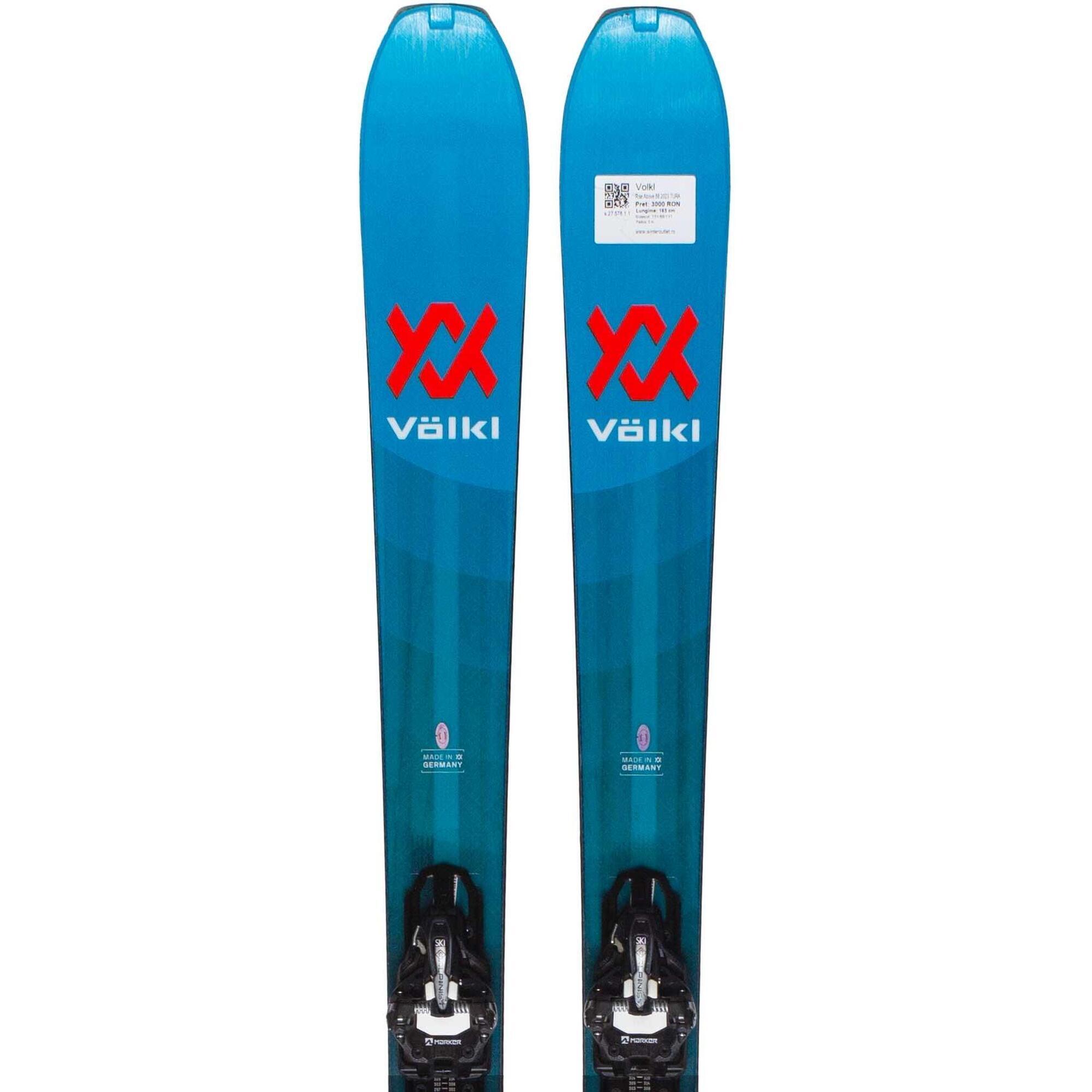 Használt Síléc - Volkl Rise Above 88 2023 TURA, 184 cm - Kitűnő állapotú