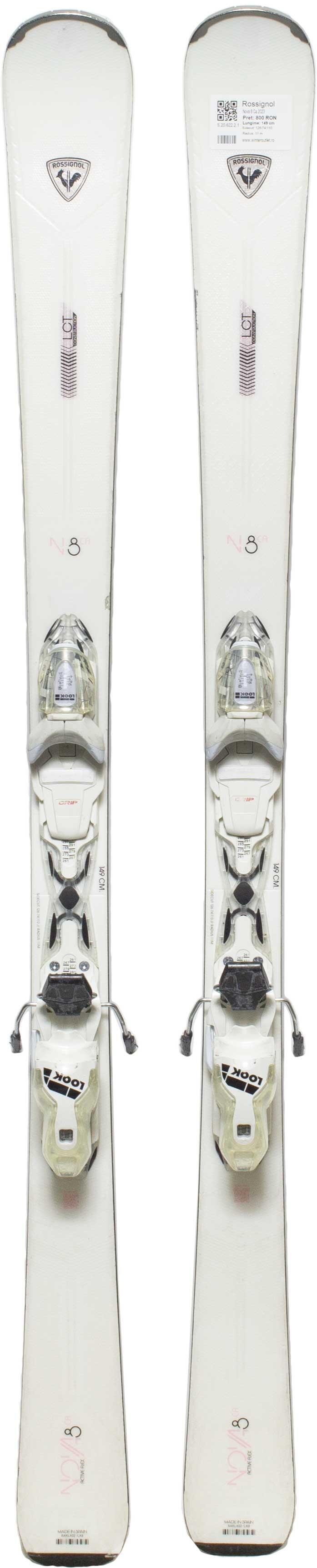 Gebrauchte Ski - ROSSIGNOL Nova 8 Ca 2023, 156 cm, Sehr guter Zustand 3/5