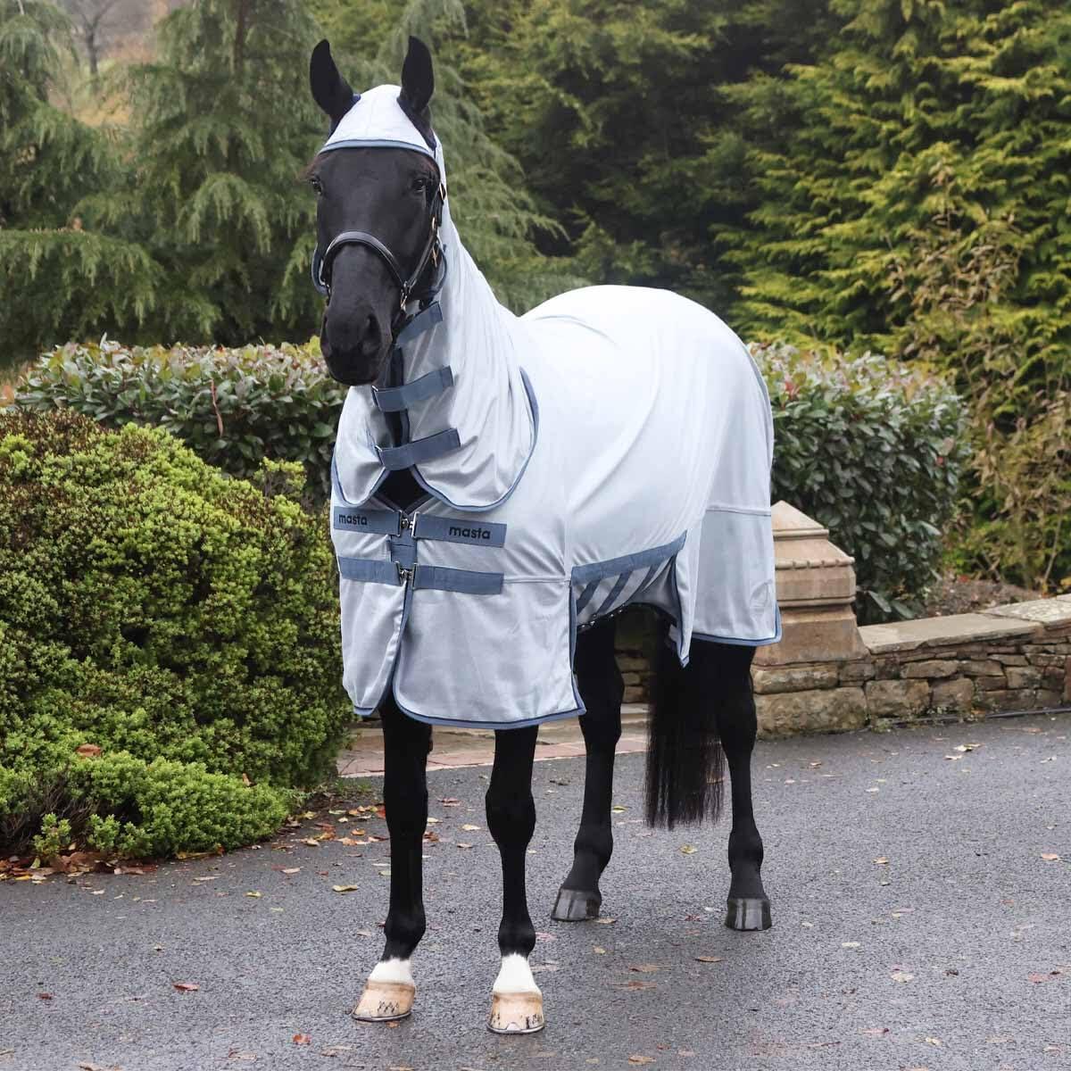 Fly rug with combo neck and belly wrap 1/6