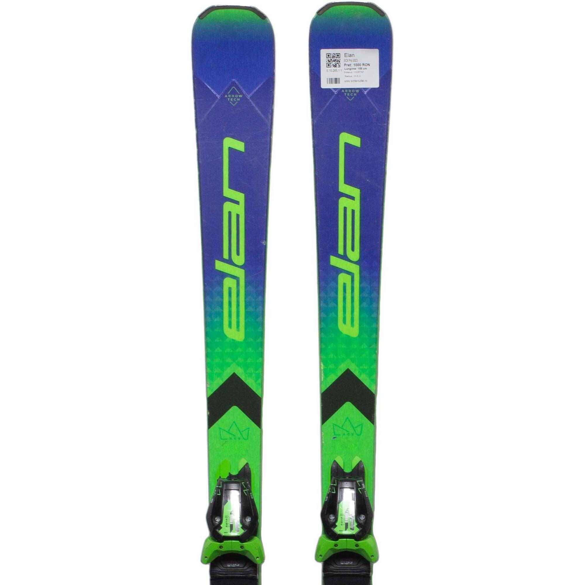 Używane narty - ELAN SCX Pro 2023, 155 cm, stan dobry
