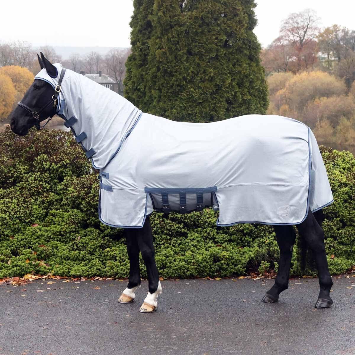 Fly rug with combo neck and belly wrap 2/6