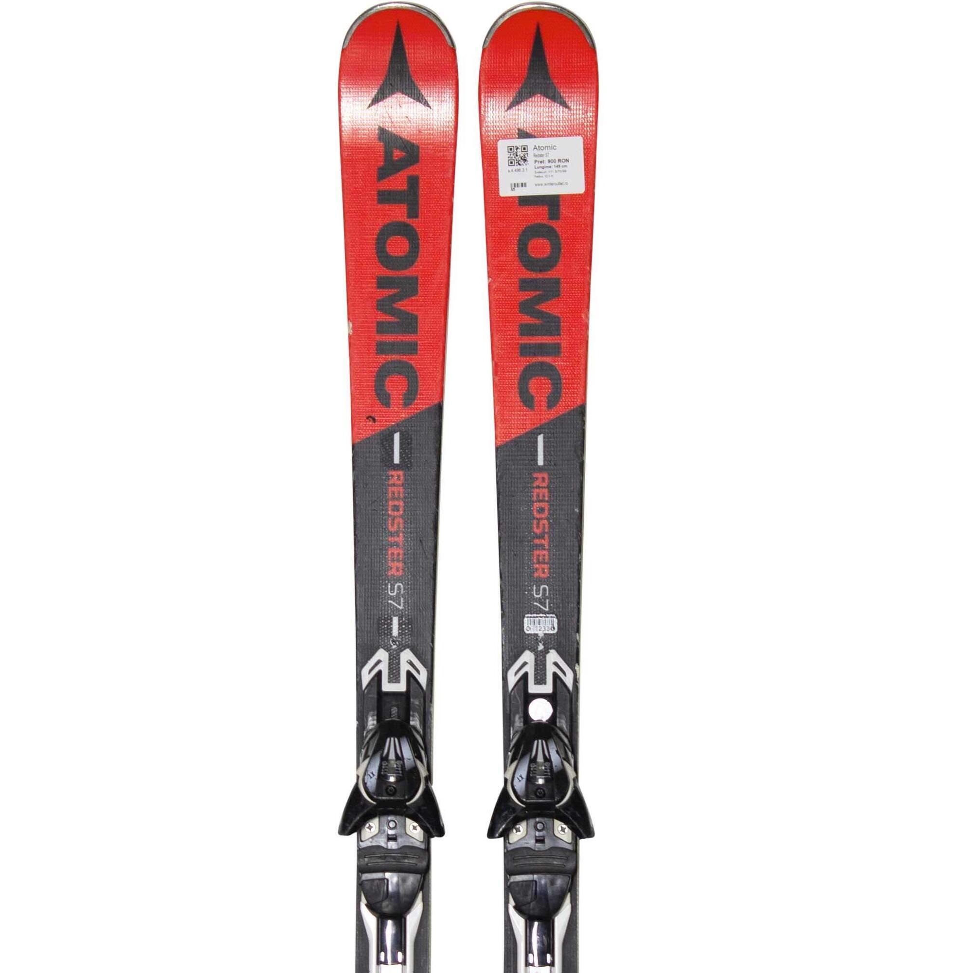 Używane narty - ATOMIC Redster S7, 149 cm, stan dobry