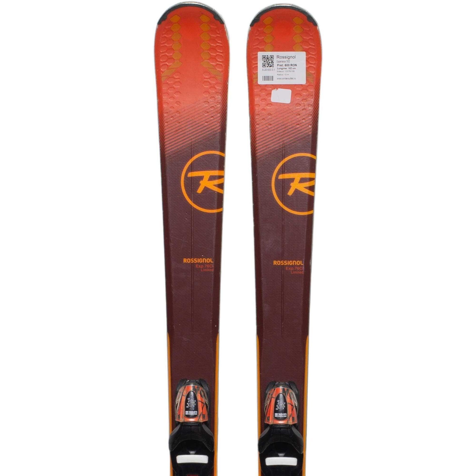 Second Life- Narty ROSSIGNOL Experience 76CI, 146 cm- Stan bardzo dobry