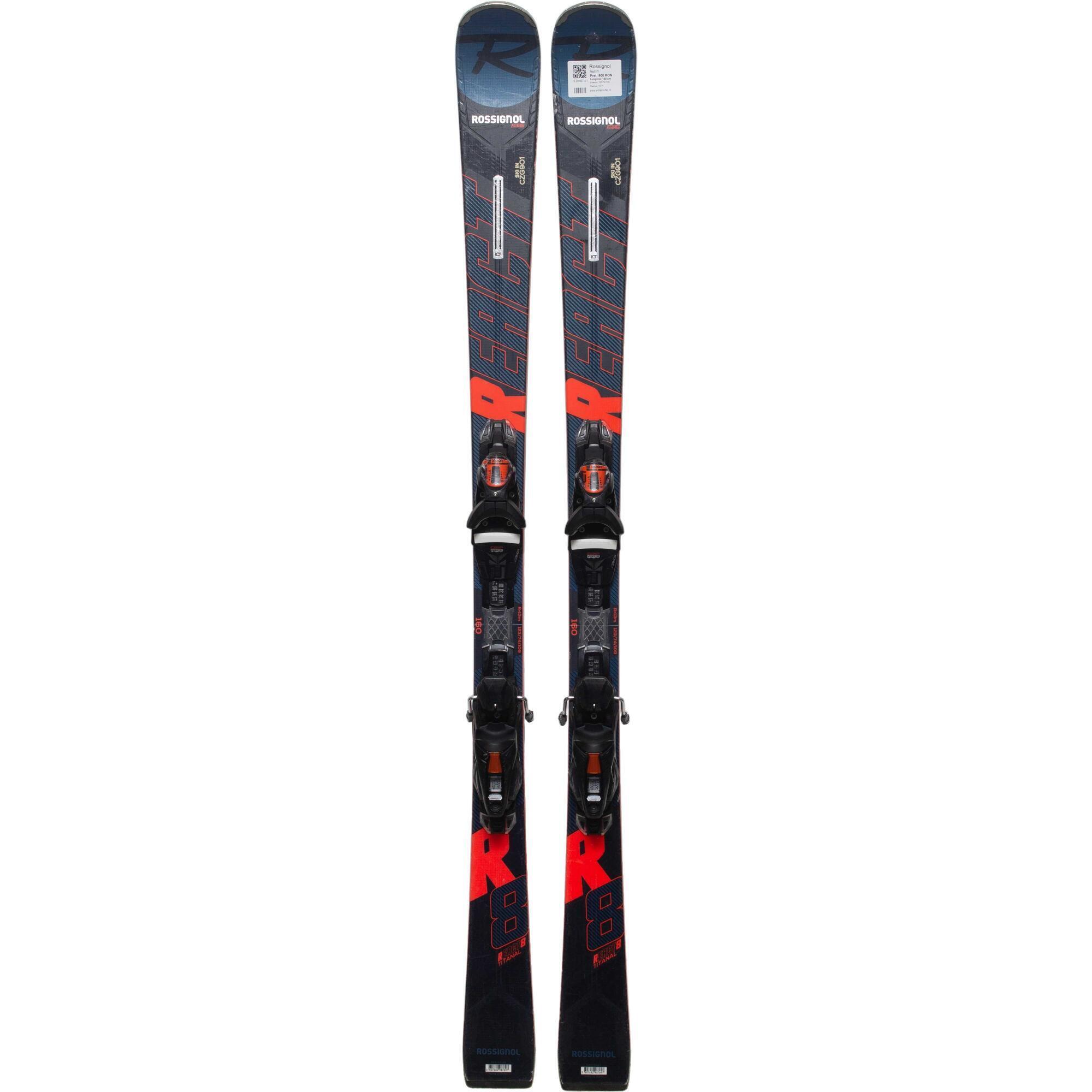 Használt Síléc - Rossignol React 8 TI, 160 cm - Nagyon jó állapotú