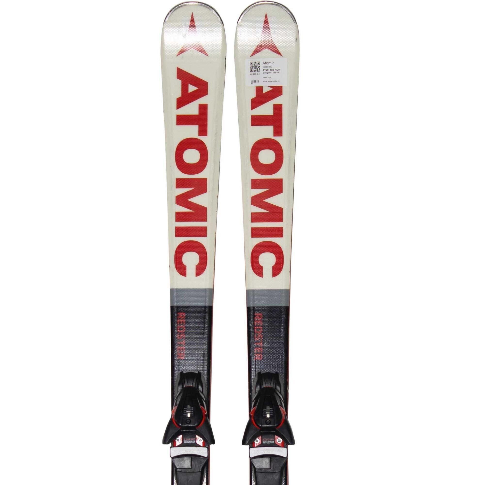 Używane narty - ATOMIC Redster MX 2, 163 cm, stan zadowalający