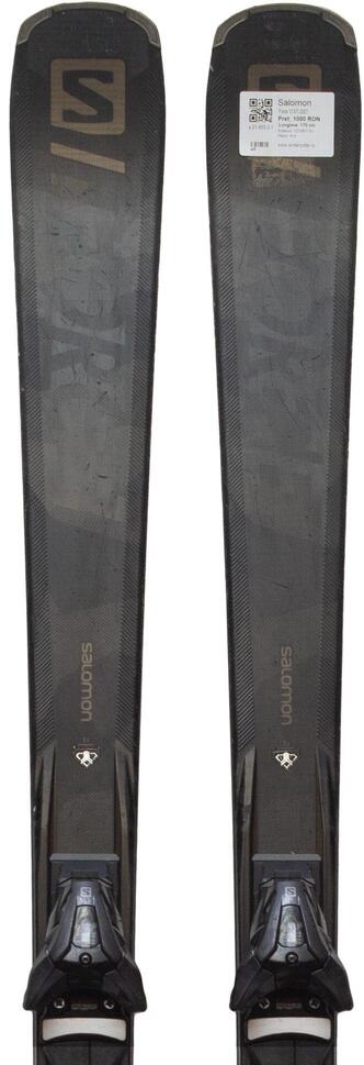 Second Life- Narty SALOMON Force 10 XTI 2021, 156 cm- Stan bardzo dobry