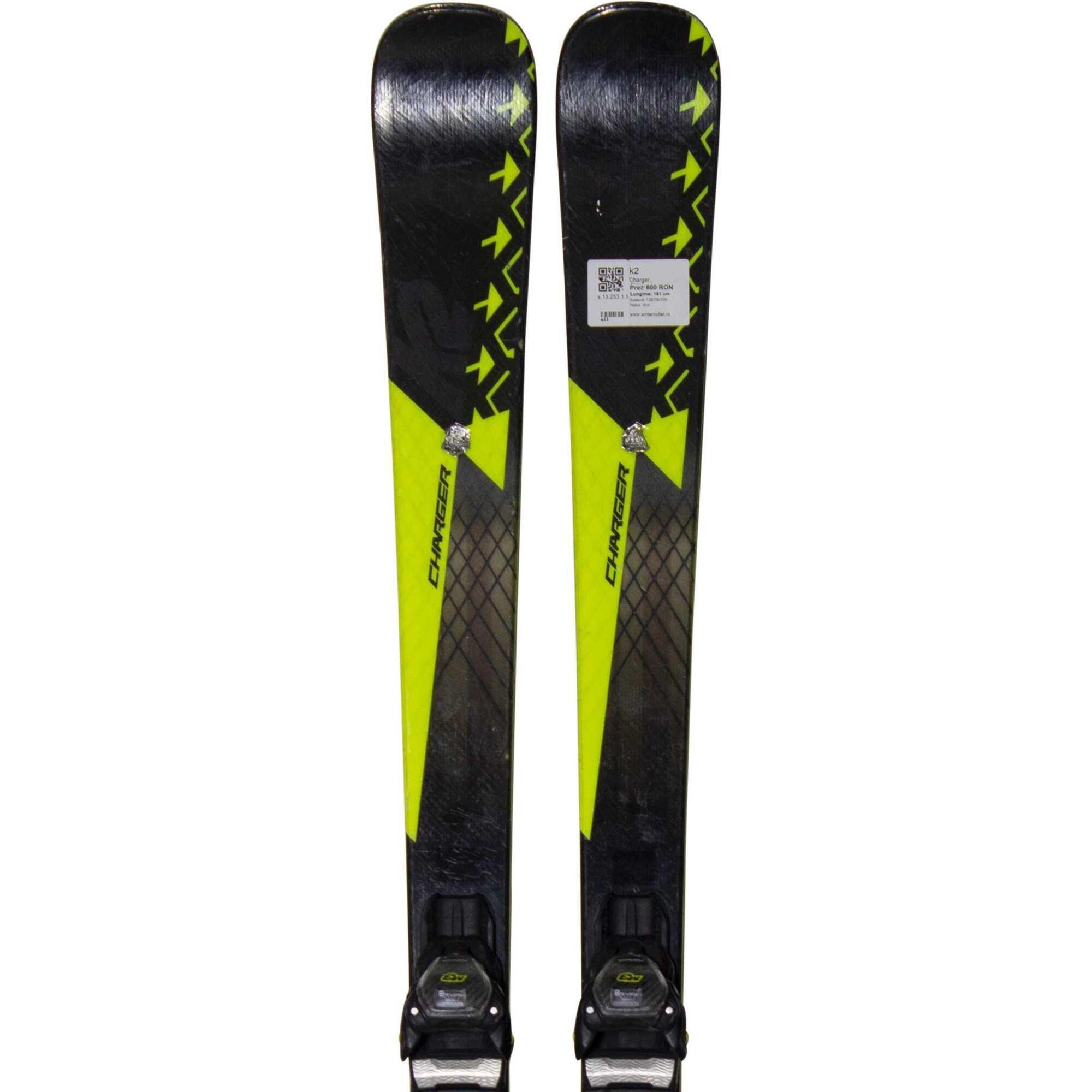 Używane narty - K2 Charger, 175 cm, stan bardzo dobry