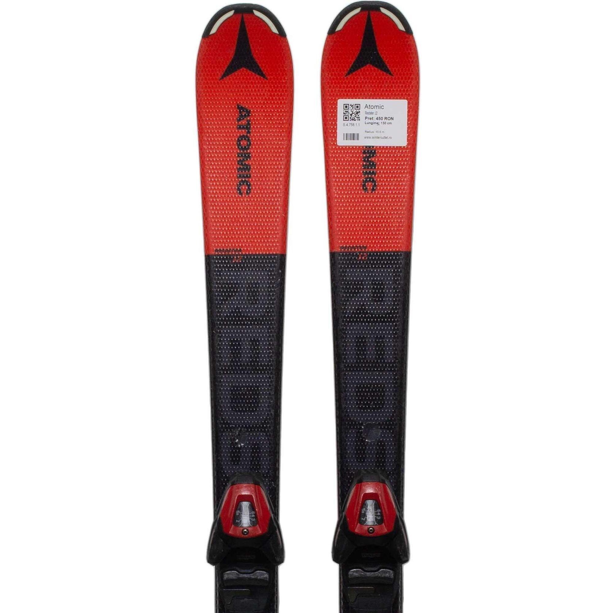 Second Life- Narty ATOMIC Redster J2, 130 cm- Stan bardzo dobry