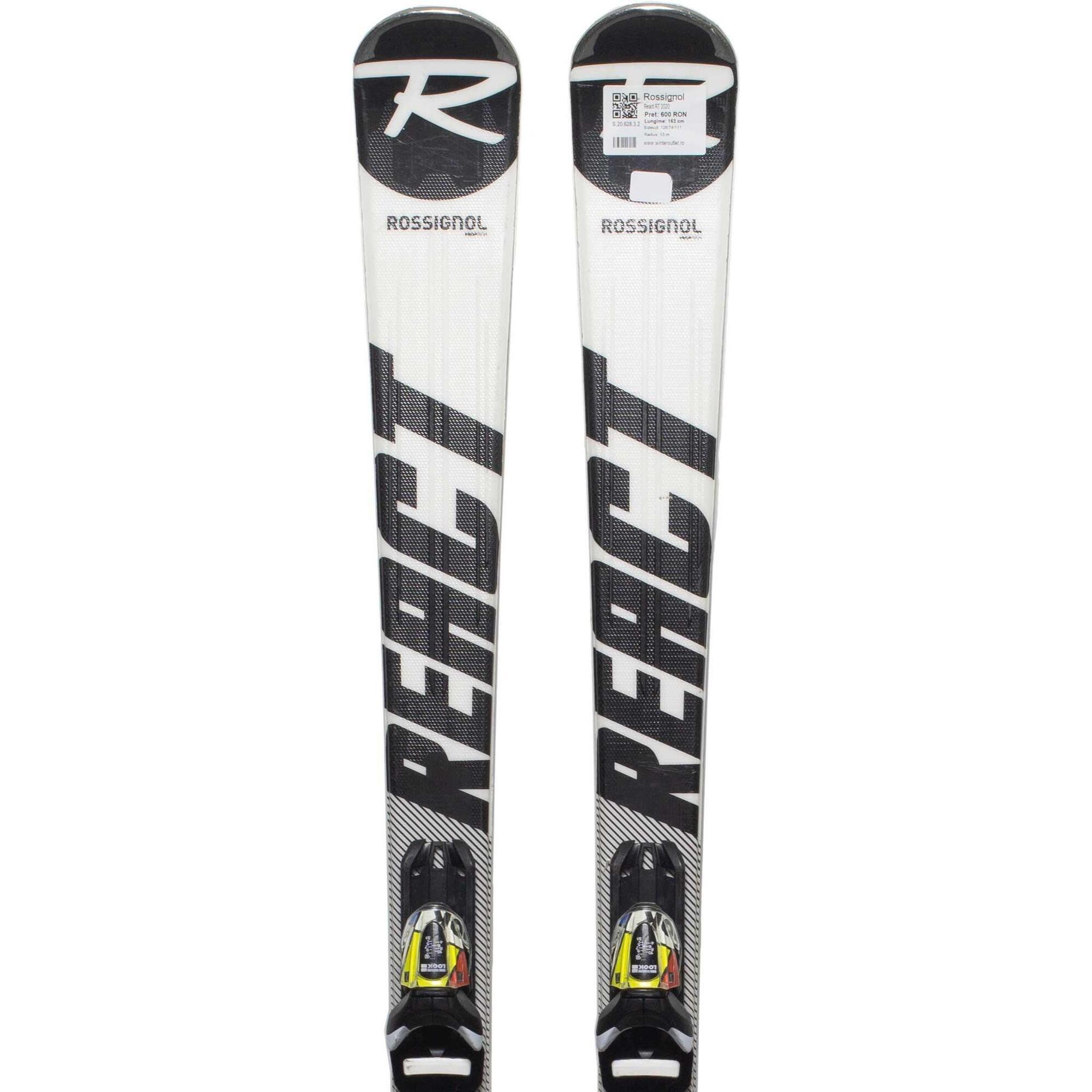 Używane narty - ROSSIGNOL React RT 2020, 135 cm, stan bardzo dobry
