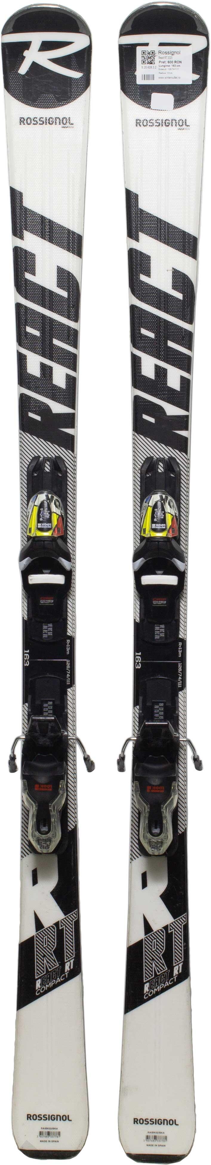 Gebrauchte Ski - ROSSIGNOL React RT 2020, 170 cm, Sehr guter Zustand 3/5
