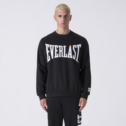 EXKLUSIVER RUNDHALS-PULLOVER SCHWARZ BAUMWOLLE, POLYESTER