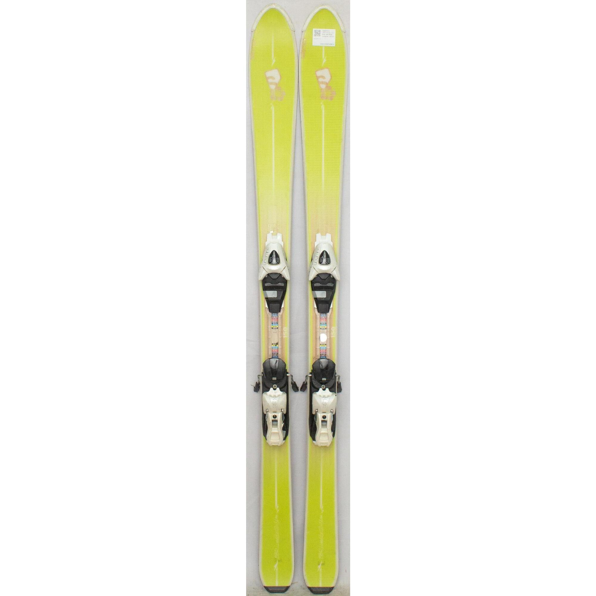 2ND LIFE - SALOMON BBR Freeride Limelite, 160 cm, Velmi dobrý stav