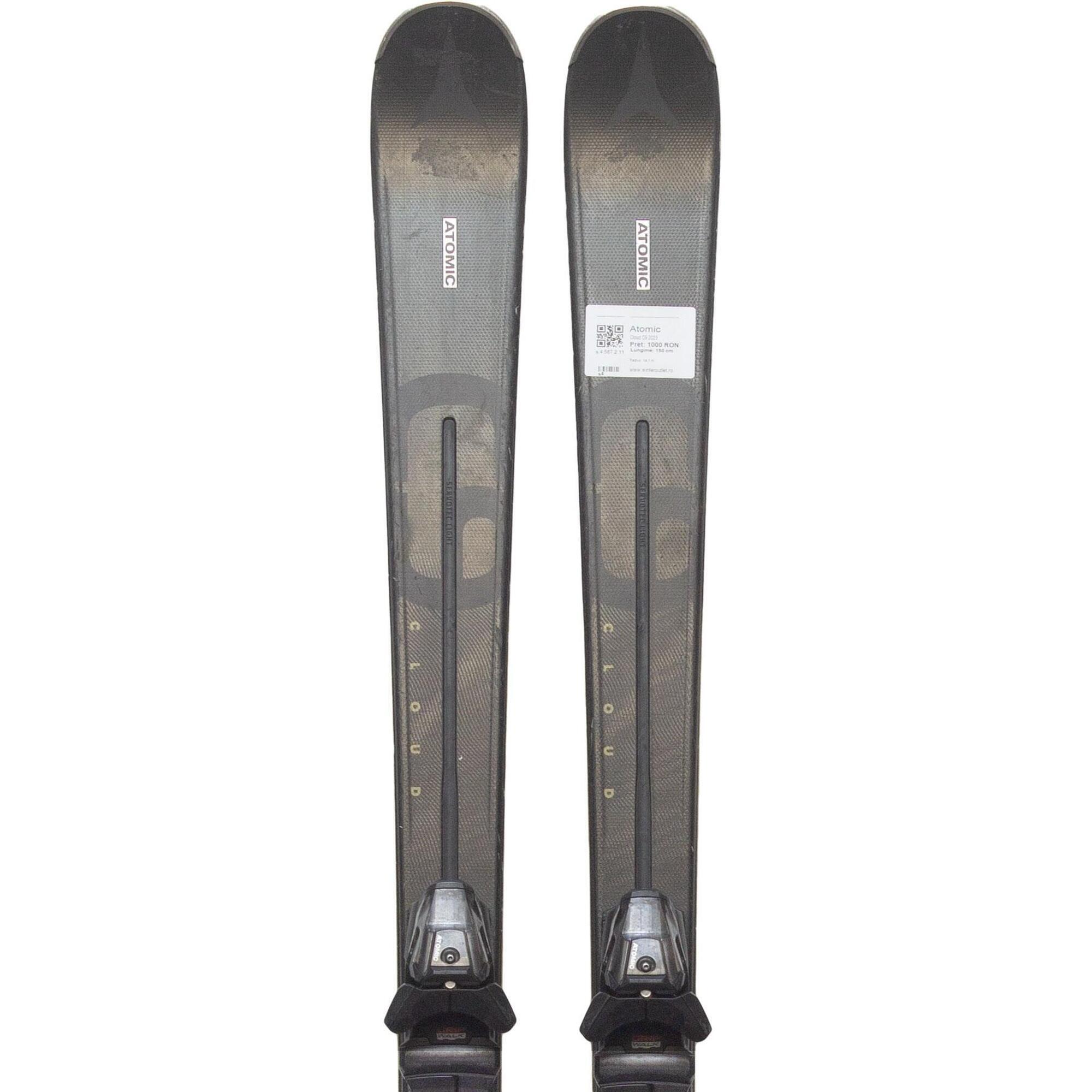 Używane narty - ATOMIC Cloud C9 2023, 164 cm, stan bardzo dobry
