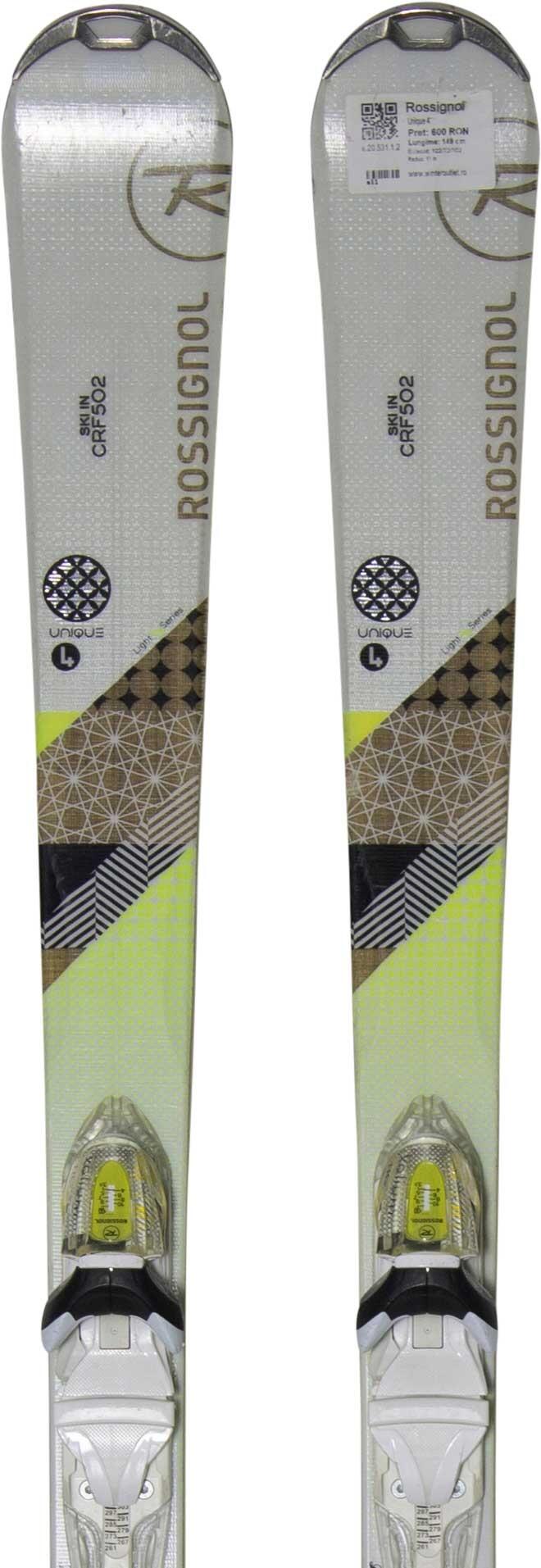 ROSSIGNOL Skis d'occasion - ROSSIGNOL Unique 4, 156 cm, Bon état
