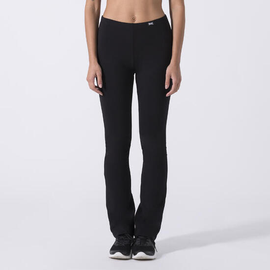 BASIC PANTALONE IN JERSEY STRETCH NERO COTONE ELASTAN