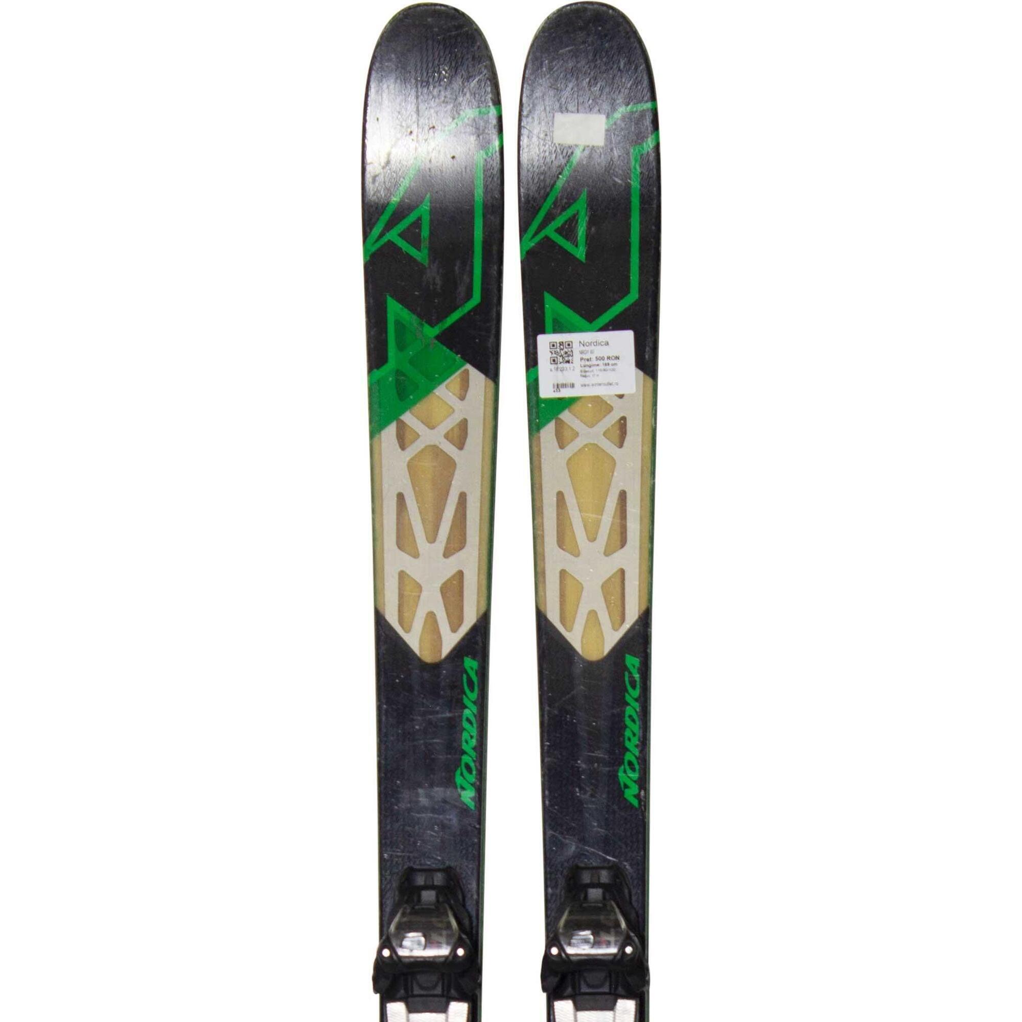Second Life- Narty NORDICA NRGY 80, 169 cm- Stan zadowalający
