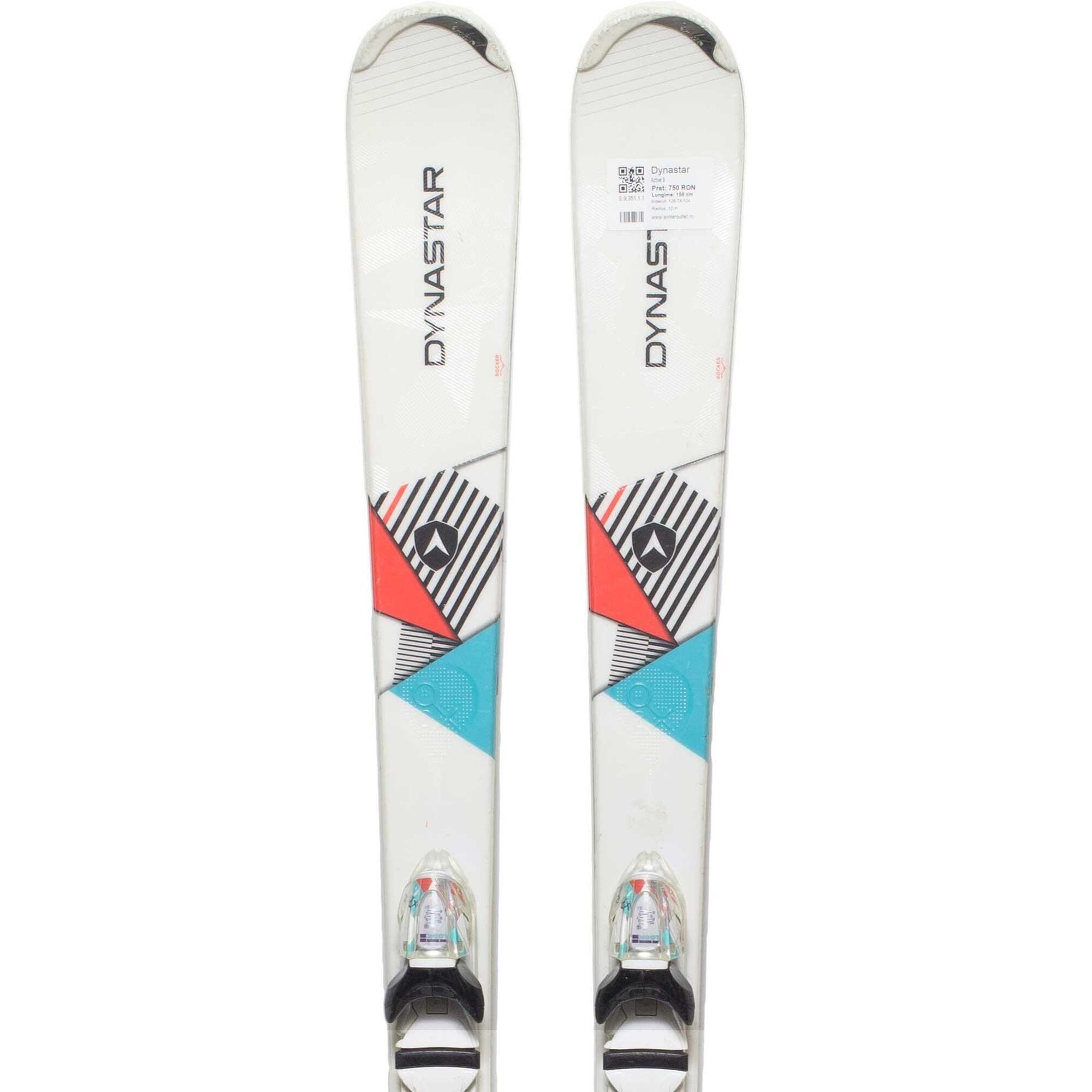 Używane narty - DYNASTAR Active 9, 158 cm, stan bardzo dobry