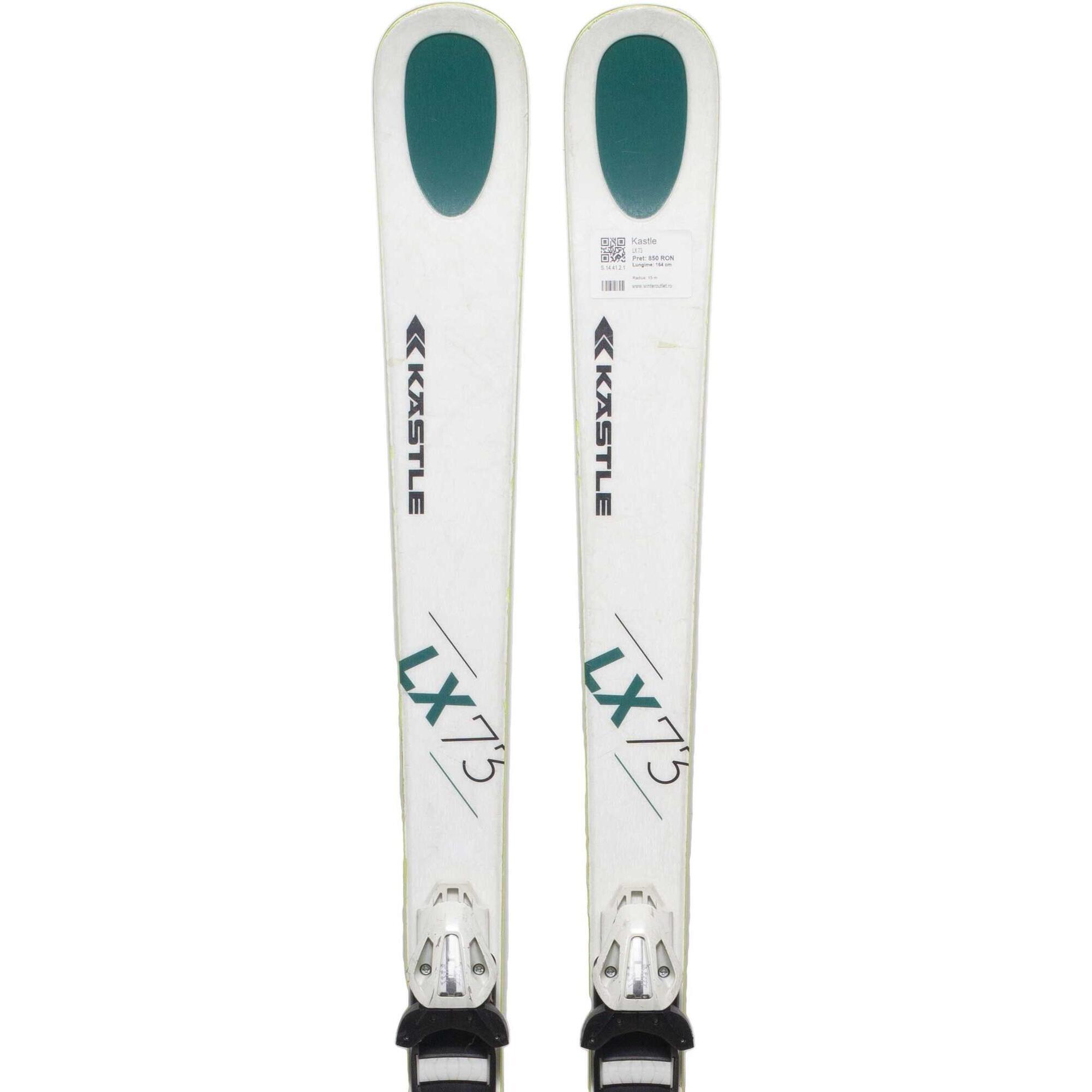 Używane narty - KASTLE LX 73, 148 cm, stan bardzo dobry