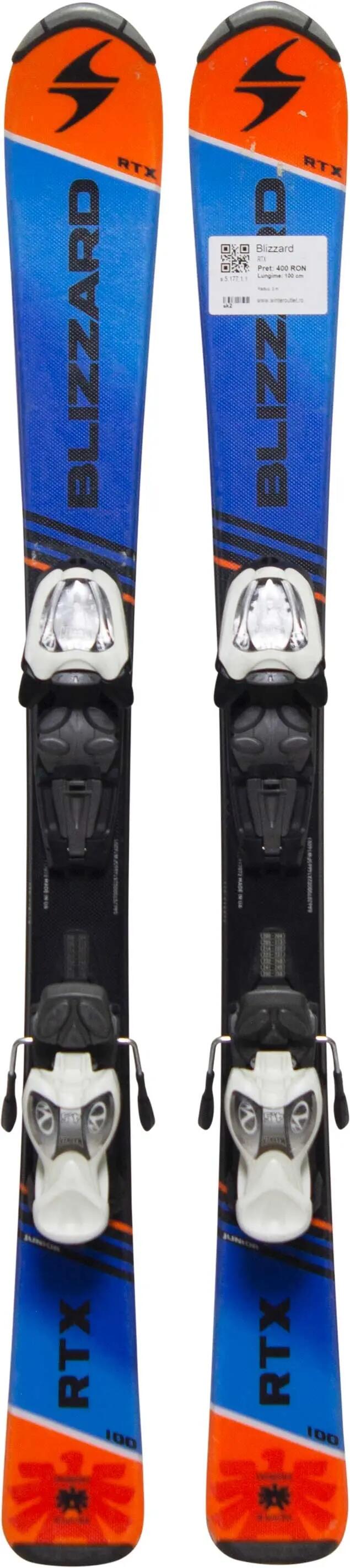 Használt gyereksíléc kötéssel - Blizzard RTX 110cm 2/4