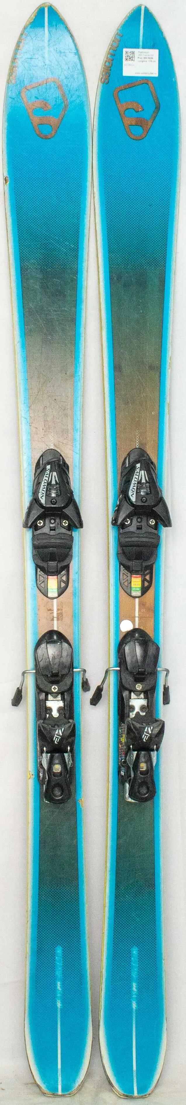 Second life - Narty Salomon BBR Freeride SW 166cm 2/4