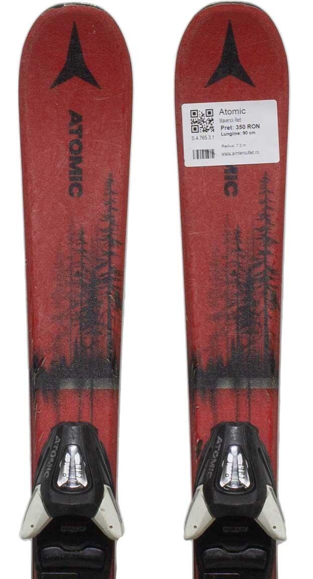ATOMIC Skis d'occasion - ATOMIC Maverick Rouge, 80 cm, Très bon état