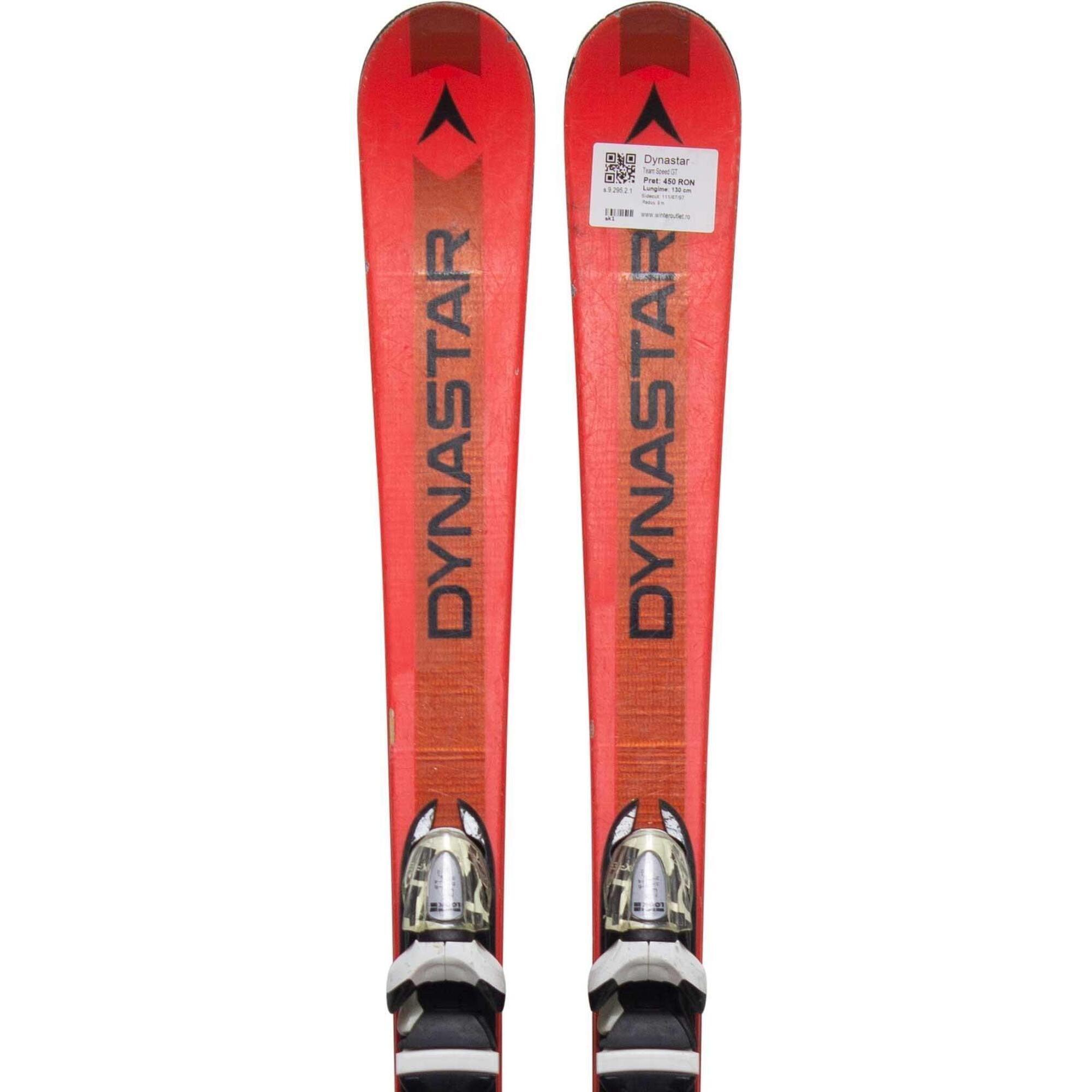 DYNASTAR 2ND LIFE - DYNASTAR Team Speed ​​​​GT, 130 cm, dobrý stav