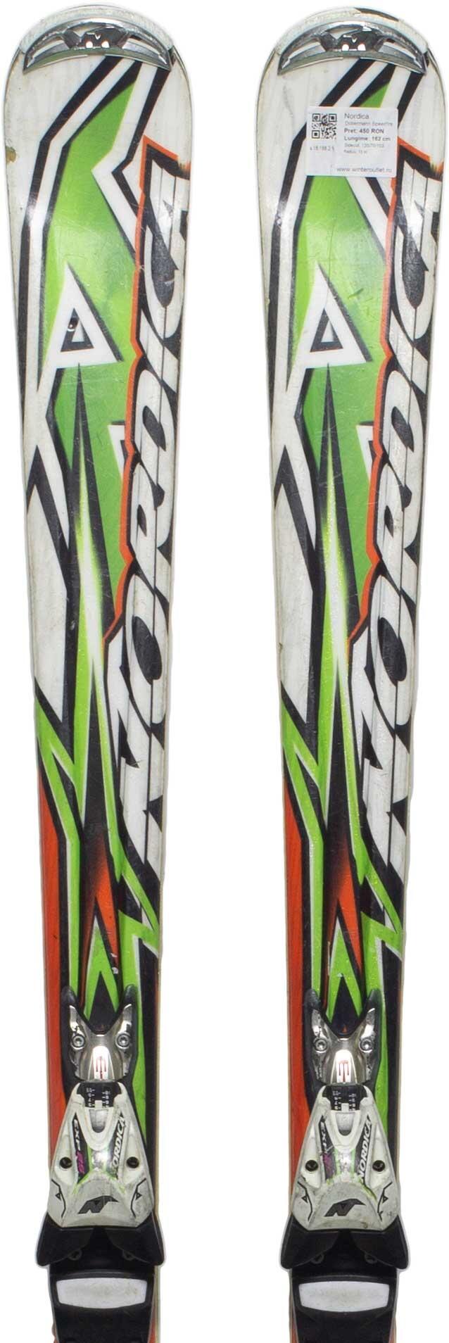NORDICA Skis d'occasion - NORDICA Dobermann Speedfire Ti, 178 cm, État satisfaisant