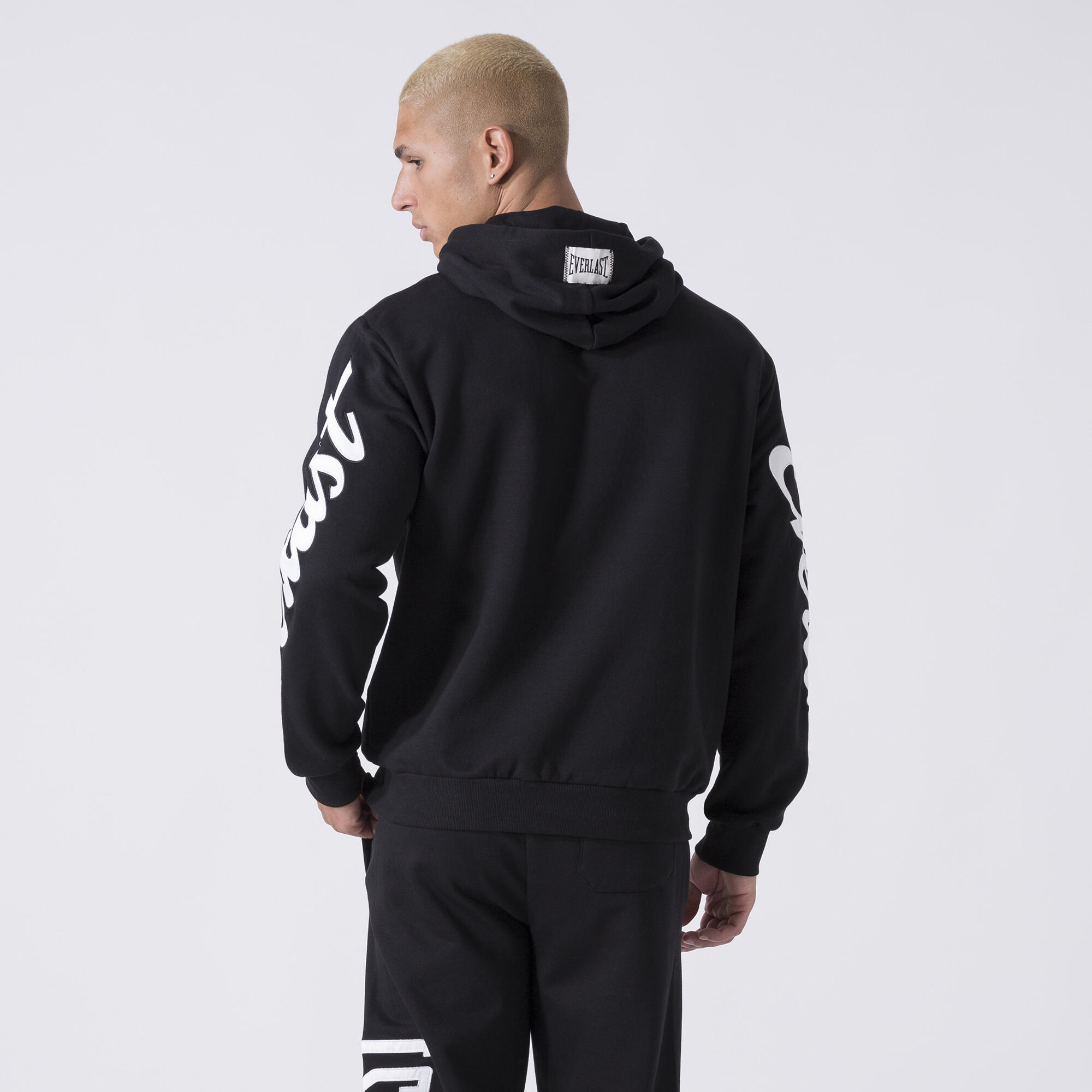 EXCLUSIVO SUDADERA CON CAPUCHA NEGRO ALGODÓN, POLIÉSTER 4/6