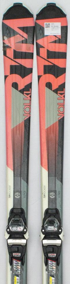 Używane narty - VOLKL RTM 7.4, 170 cm, stan dobry