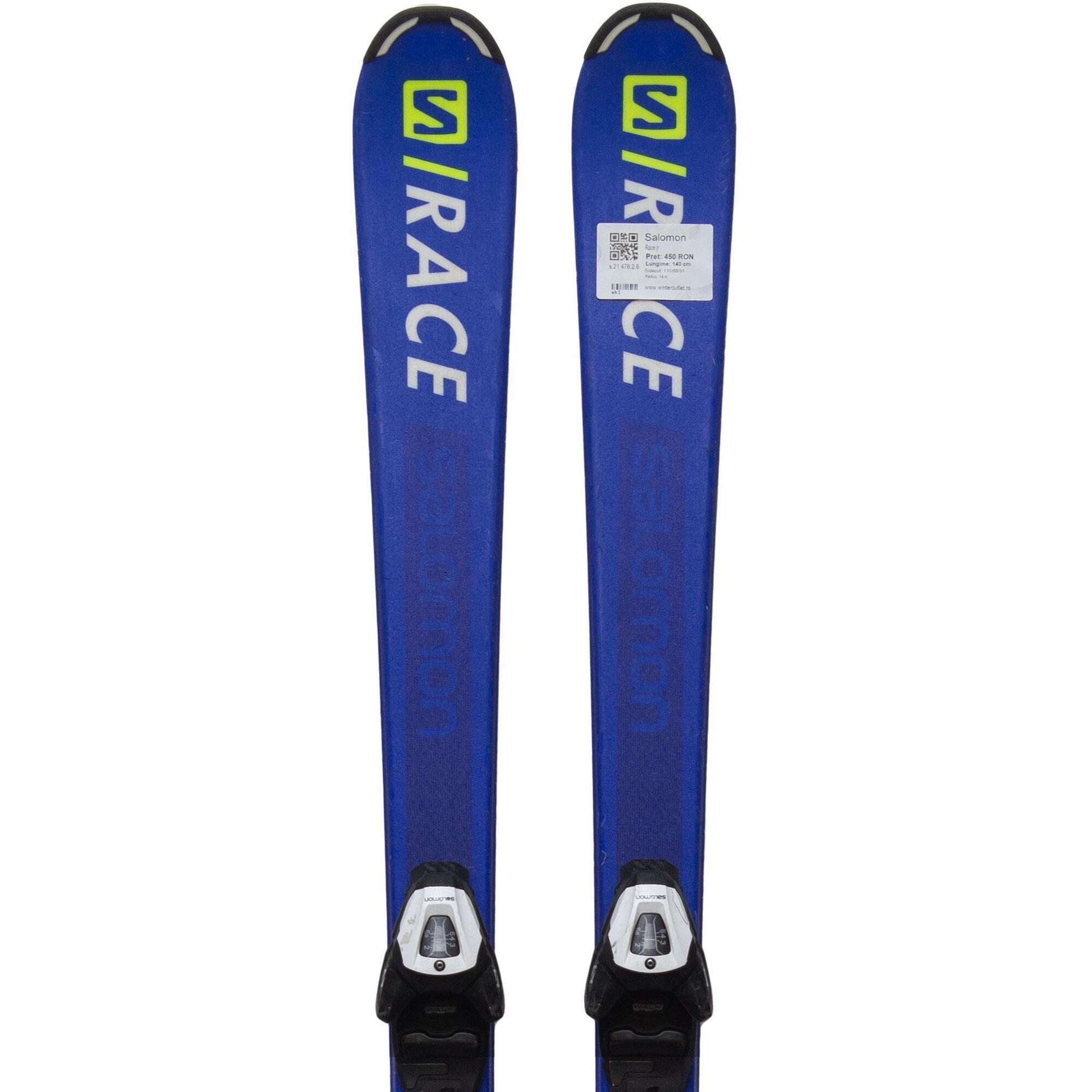 SALOMON 2ND LIFE - SALOMON Race jr, 130 cm, Dobrý stav