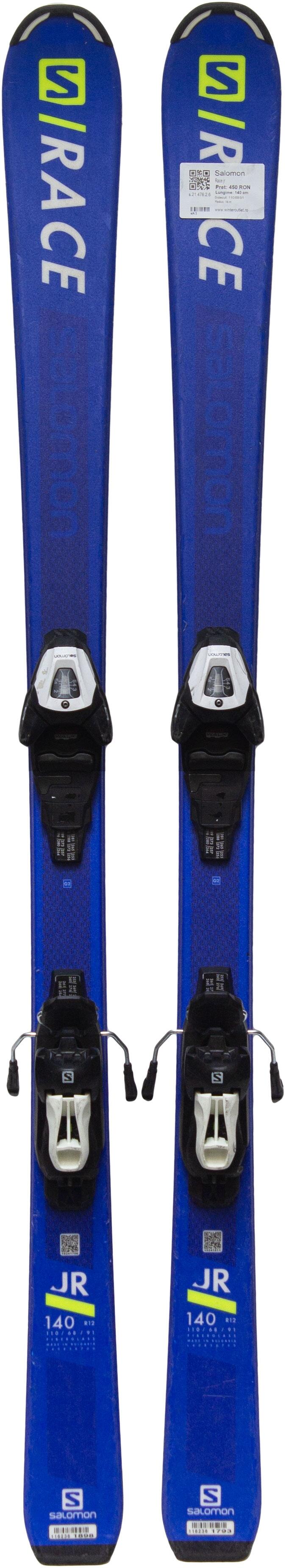 Skis d'occasion - SALOMON Race jr, 130 cm, Bon état 2/4