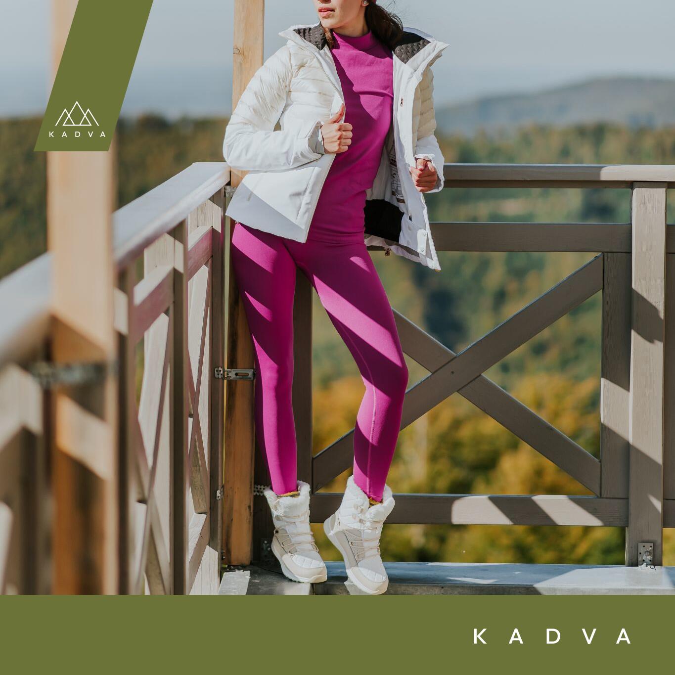 KADVA Glacier W Conjunto de ropa interior termoactiva de mujer 7/7