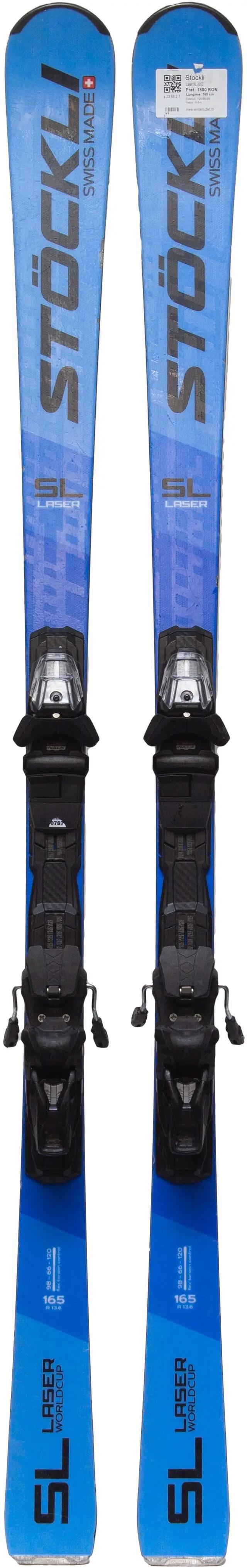 Használt síléc kötéssel - Stockli Laser SL 2023 150cm 2/4
